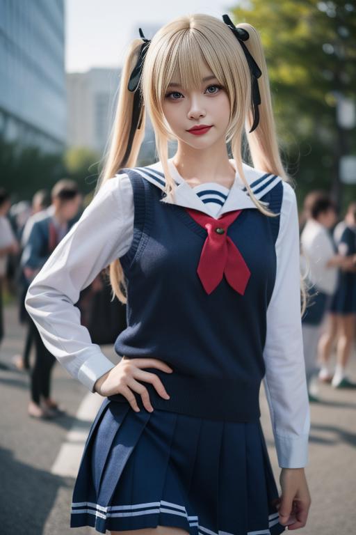 84096-2932242462-ultra-detailed,highly detailed,best quality,masterpiece,illustration,realistic,_eriri, 1girl, solo, cosplay, _blonde hair, twint.png